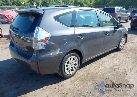 2012 Toyota Prius V Two from USA, damaged, VIN JTDZN3EU0C3138291